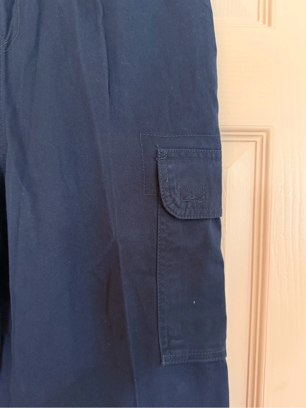 NWT Children's Place Cargo Pants Size 20 Husky New Navy NWT